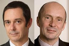 De gauche à droite : Maurice-Pierre Planel, le nouveau président du Comité économique des...