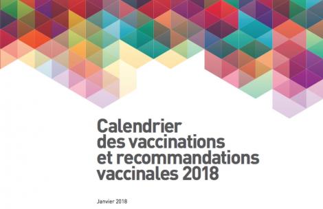 Calendrier vaccinal 2018