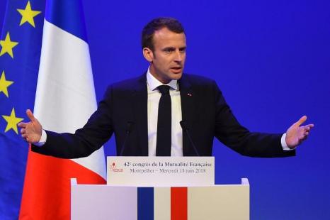 Macron Mutualité française