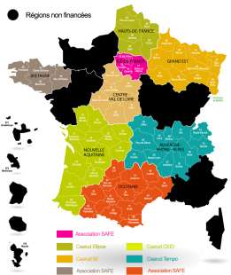carte de France RDR à distance