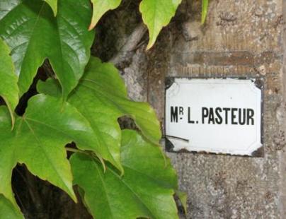 Louis Pasteur Plaque Boîte aux lettre