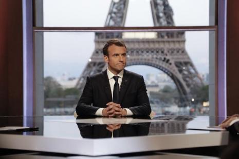 Interview Macron Dimanche 15 avril